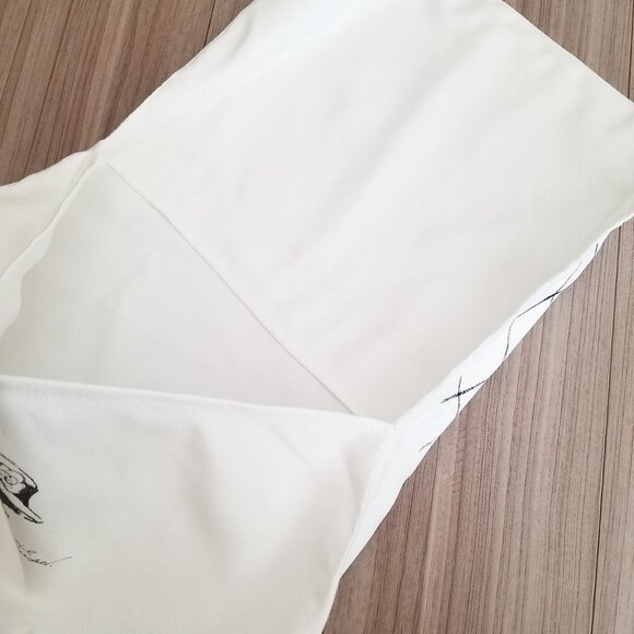 Chanel Karl Lagerfeld Sketch Classic Flap Micro Fiber Dust Bag 13.5"x9.5"x3.75" - Picture 9 of 16